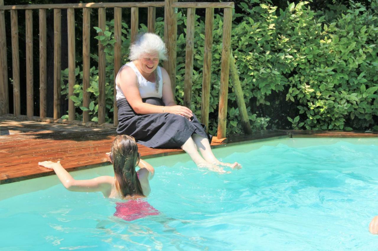 Gite Derriere Les Oliviers -Le Mas De La Cigale Bleue Caumont-sur-Durance ภายนอก รูปภาพ