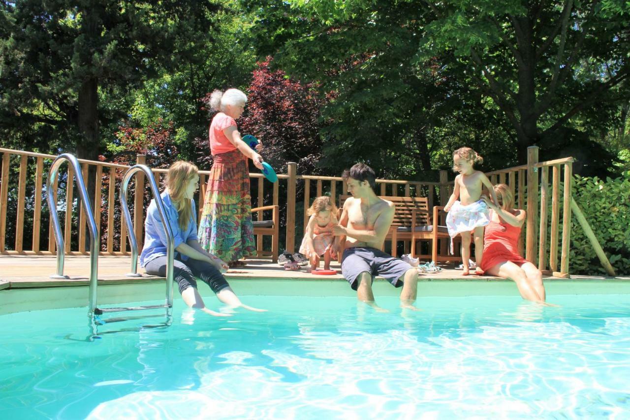 Gite Derriere Les Oliviers -Le Mas De La Cigale Bleue Caumont-sur-Durance ภายนอก รูปภาพ